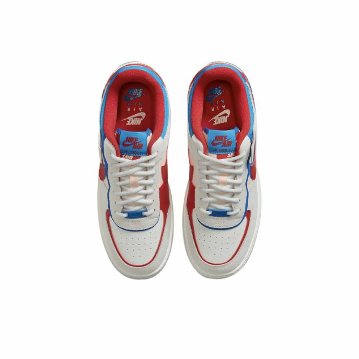 AIR FORCE 1 SHADOW SAIL RED AND BLUE