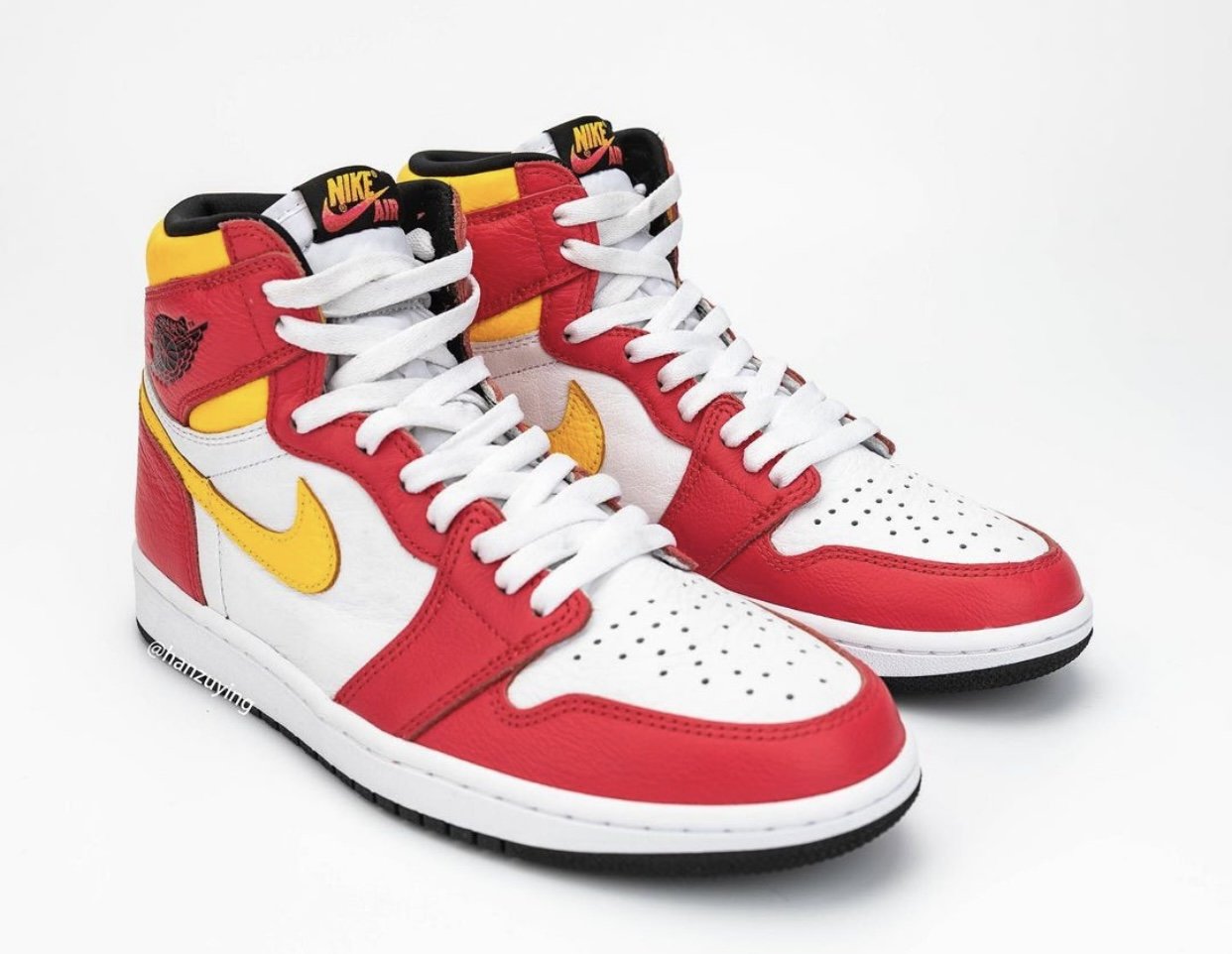 AIR JORDAN 1 HIGH OG LIGHT FUSION RED