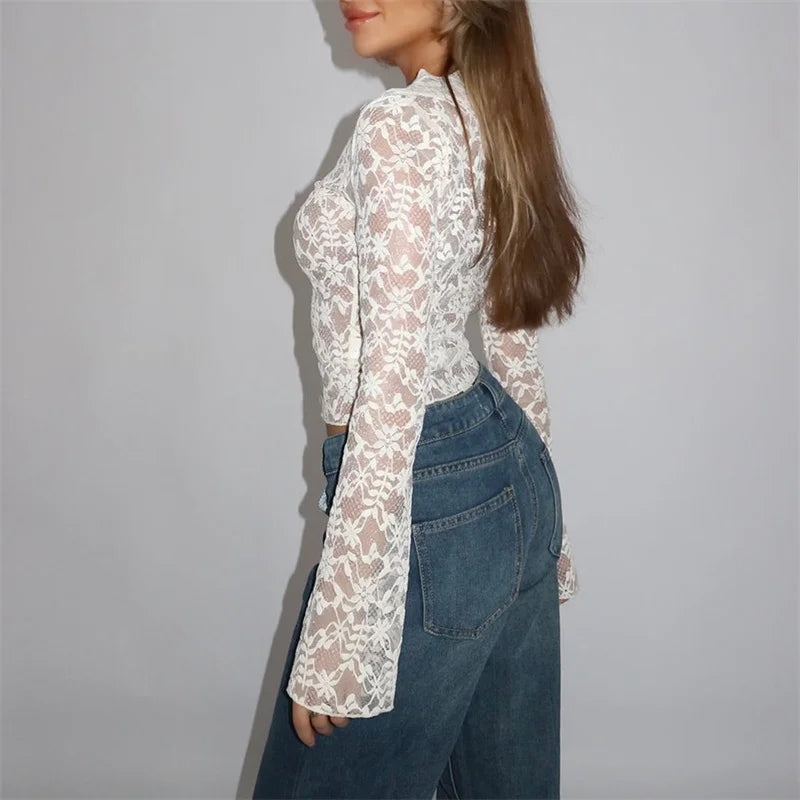 Floral Lace Long Sleeve