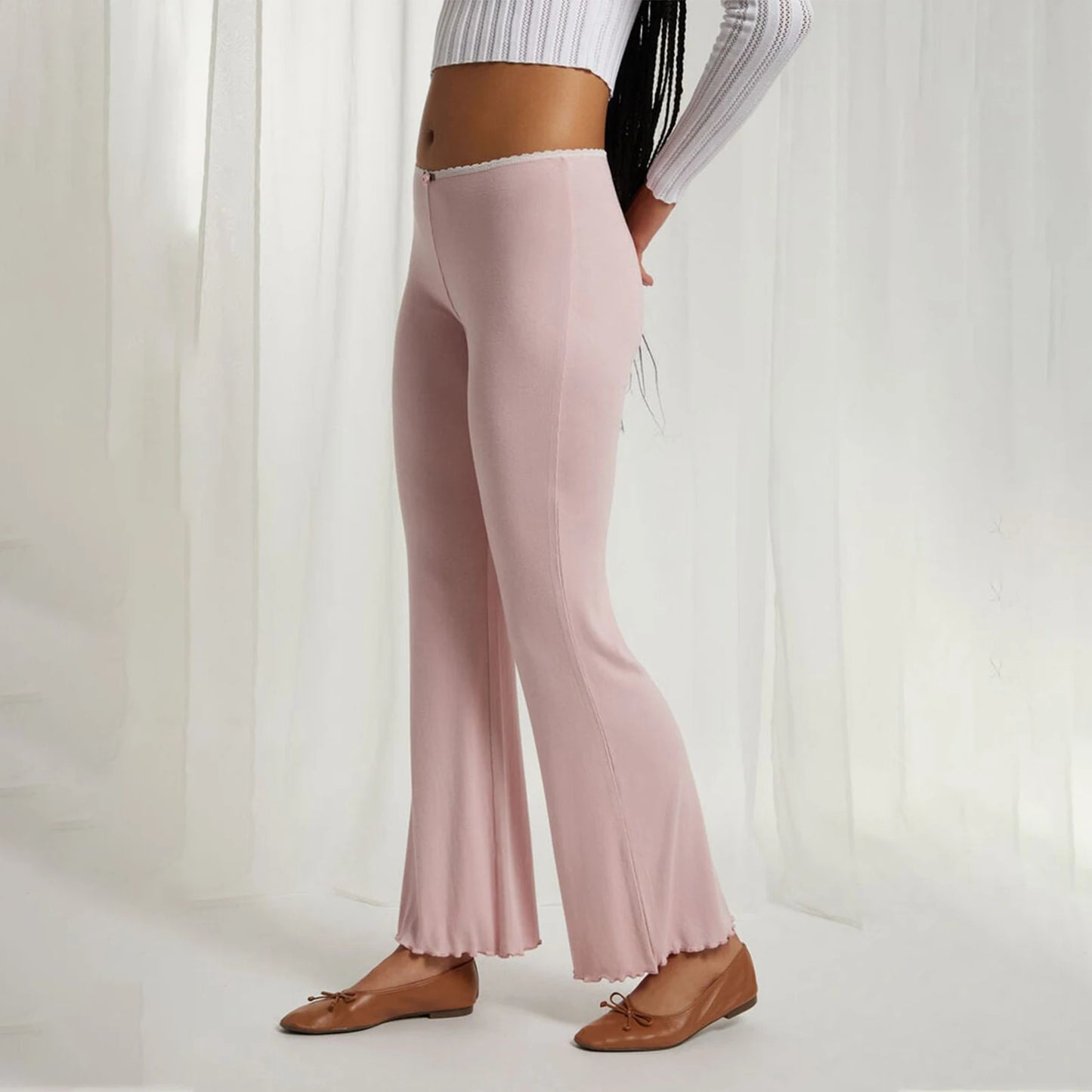 Bow Knot Long Pants