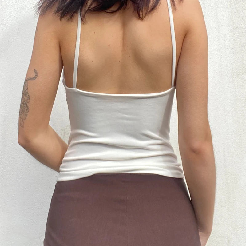 Straps Crop Top