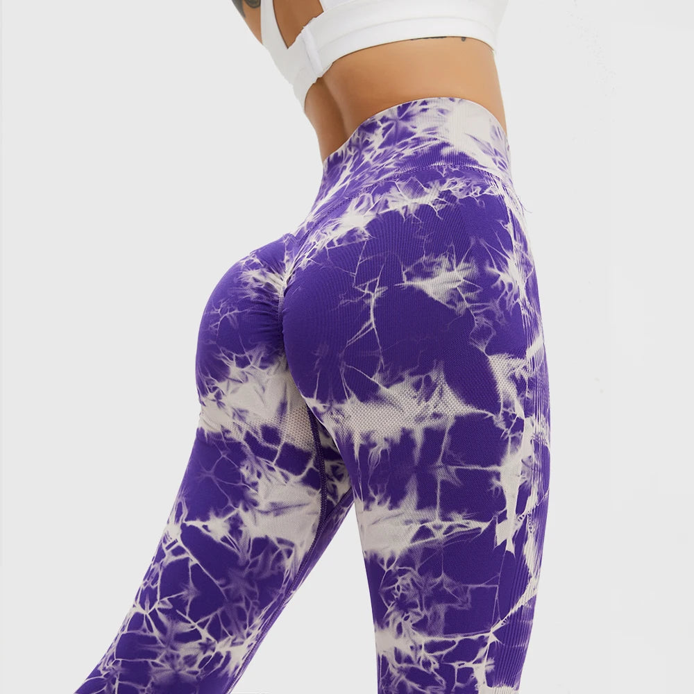 Tie Dye Sports Leggings