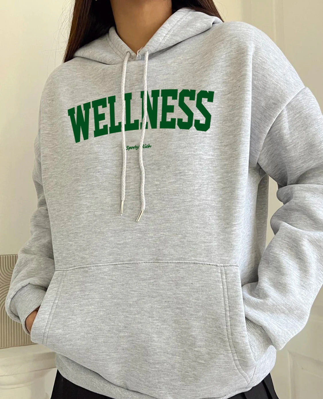 Wellness Print Hoodies