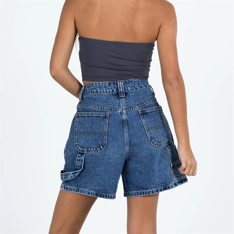 High Waisted Jeans Shorts