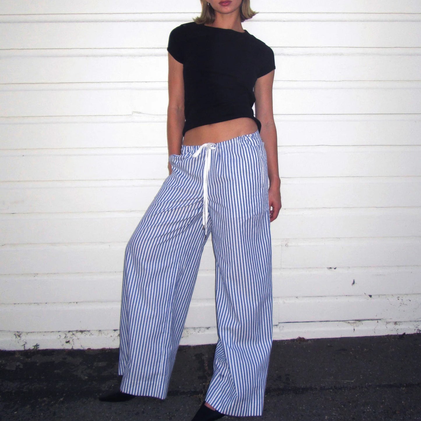 Casual Striped Pants