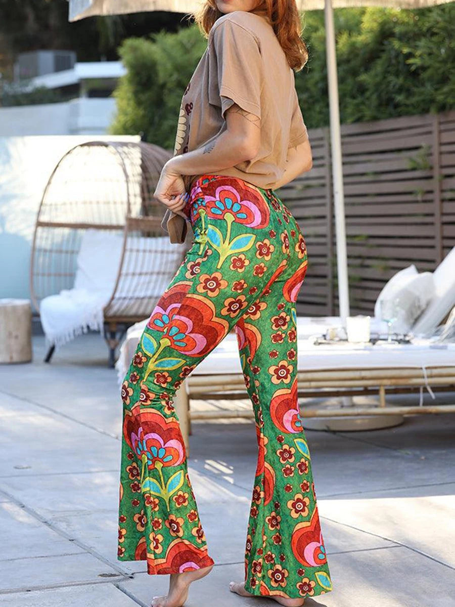 Ethnic Floral Trousers