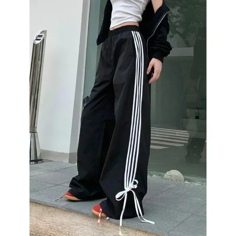 Noded Stripe Sweatpants