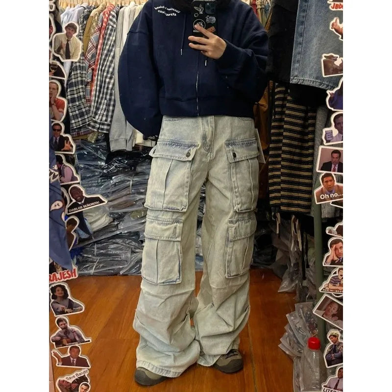 Grunge Cargo Jeans