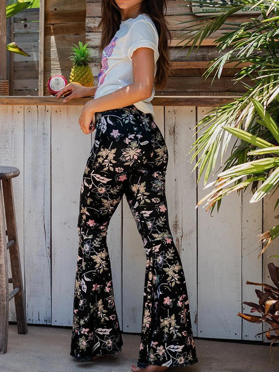 Ethnic Floral Trousers