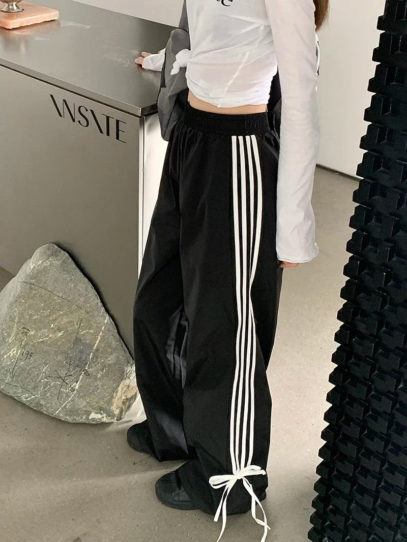 Noded Stripe Sweatpants