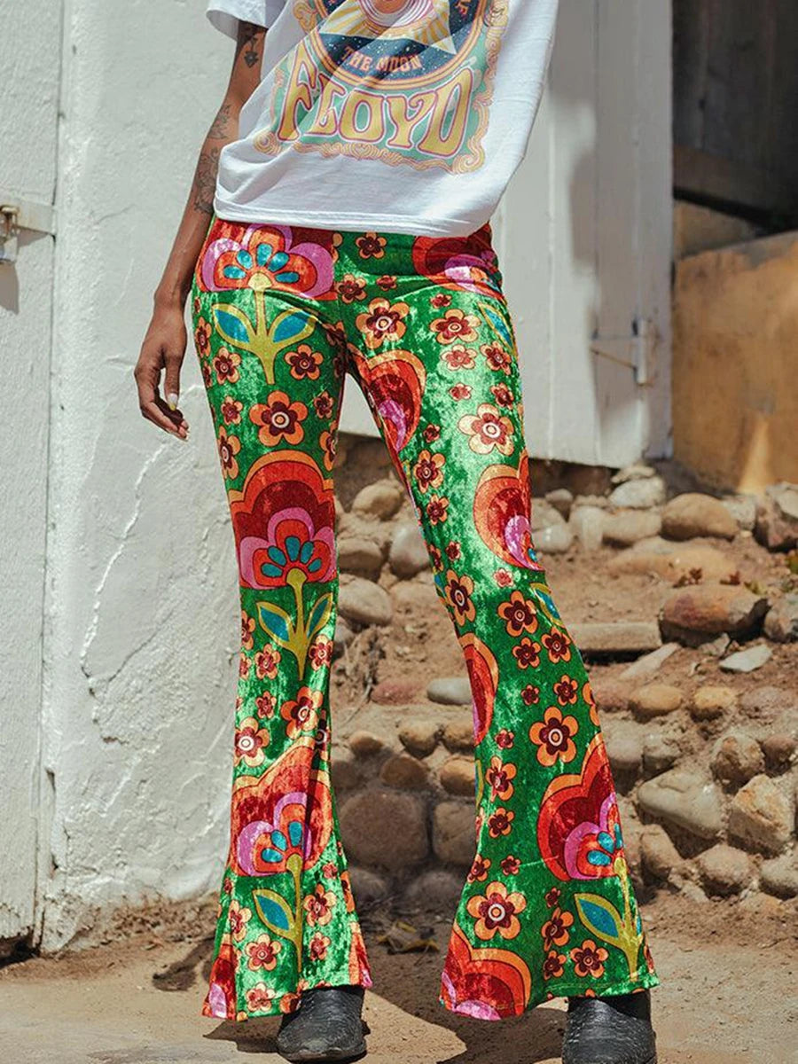 Ethnic Floral Trousers