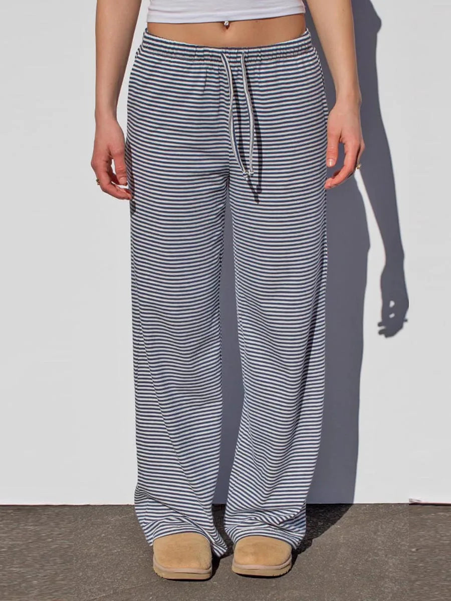 Wide-leg Trousers