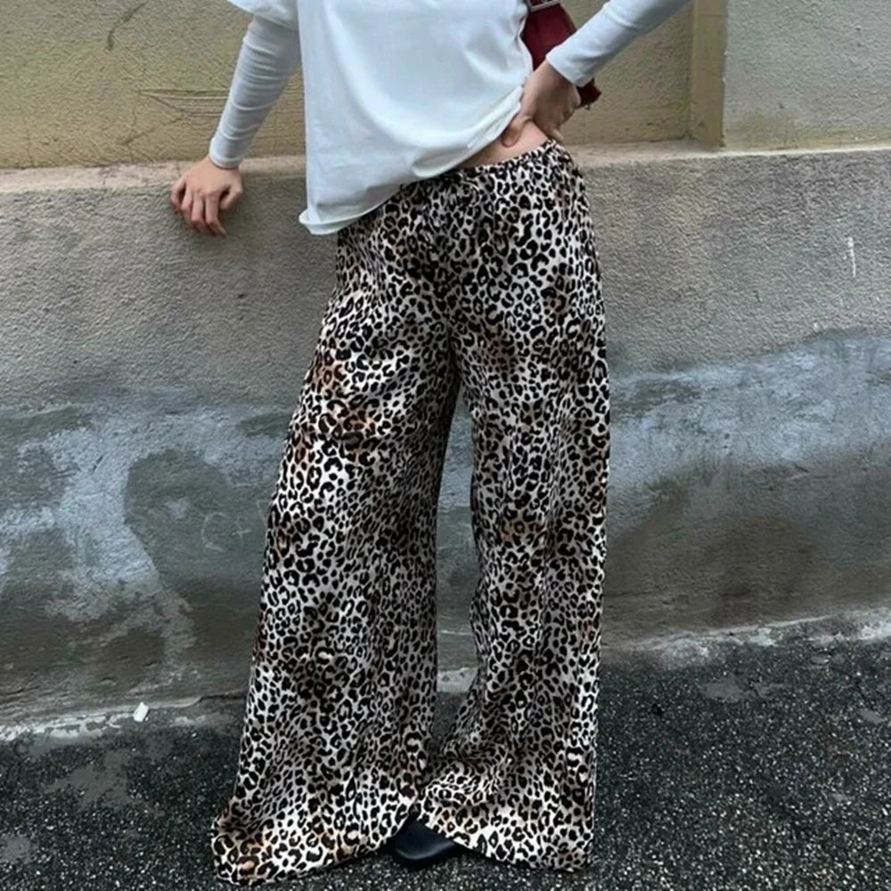 Leopard Trousers Pants