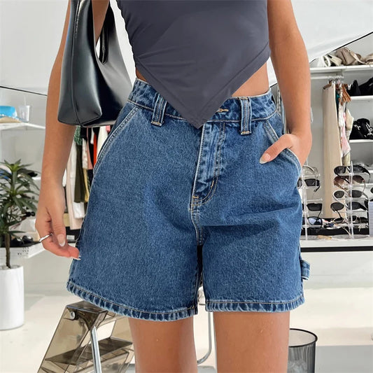 High Waisted Jeans Shorts