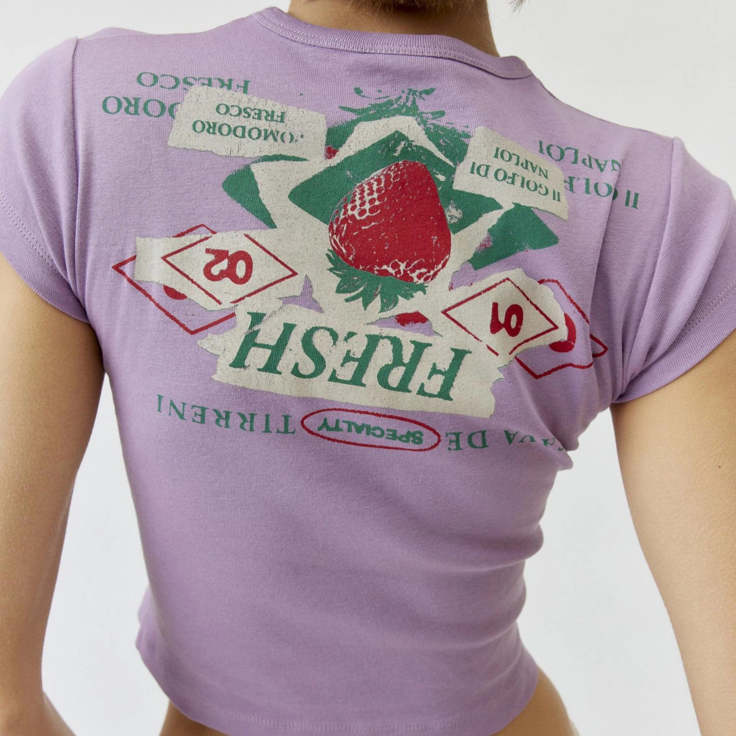 Strawberry Slim Summer T-Shirt